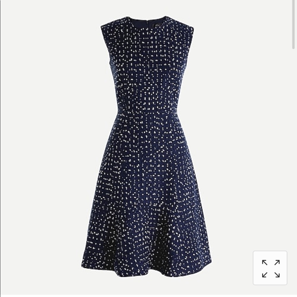 J Crew Tweed A-Line Dress